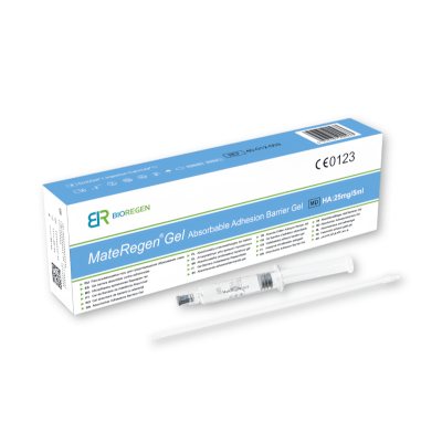 MateRegen Gel rezorbuojamasis sąaugų barjerinis gelis, 5 ml