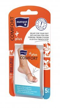 MATOPAT Comfort Plus pleistras pūslėms N5 (M), 29 x 59 mm