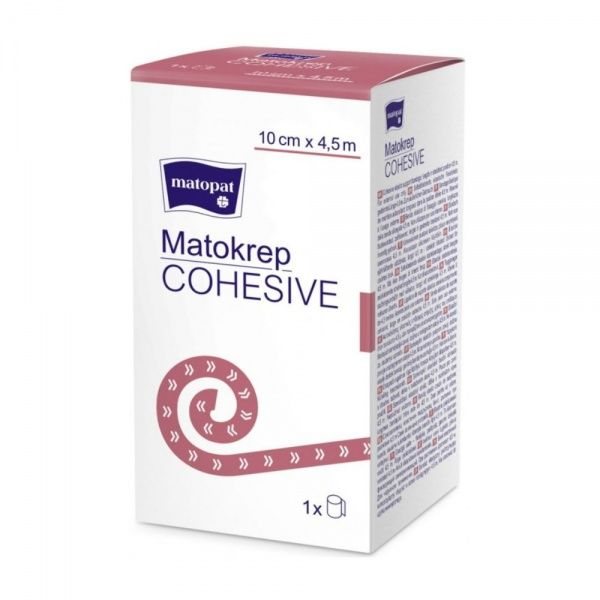 MATOPAT kibus elastinis tvarstis MATOKREP COHESIVE, x 4,5 m, 1 vnt., 10 cm