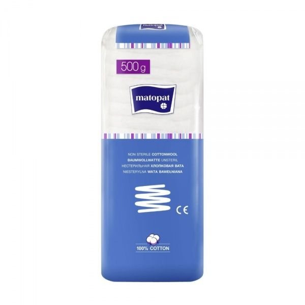 MATOPAT medvilninė vata, 500 g
