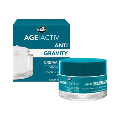 MATT AgeActiv Anti-Gravity kremas veidui ir dekoltė 24h, 50 ml