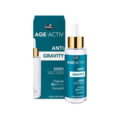 MATT AgeActiv Anti-Gravity serumas veidui ir dekoltė, 30 ml
