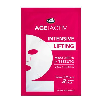 MATT AgeActiv Intensive Lifting vienkartinė kaukė veidui, 1 vnt