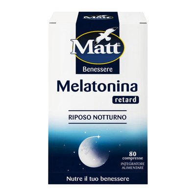 MATT Melatonina, melatoninas miegui, 80 tablečių