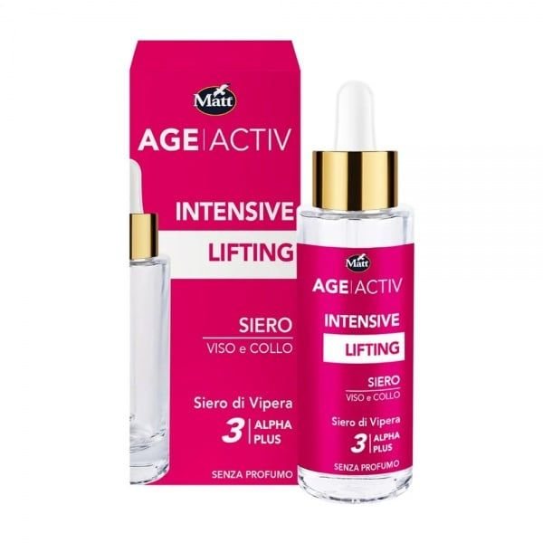 MATT stangrinamasis veido serumas INTENSIVE LIFTING, 30 ml