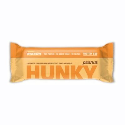 MAXIM HUNKY baltymų batonėlis su riešutais, 55 g