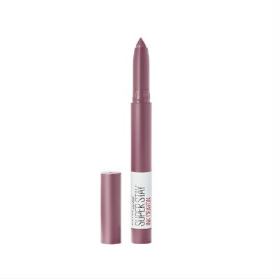 MAYBELLINE NEW YORK SUPER STAY MATTE INK CRAYON 25 STAY EXCEPTIONAL, lūpų dažai