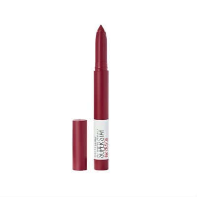 MAYBELLINE NEW YORK SUPER STAY MATTE INK CRAYON 50 OWN YOUR EMP, lūpų dažai