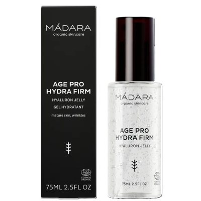 MÁDARA, Drėkinamoji želė veidui su hialuronu AGE PRO HYDRA FIRM, 75 ml