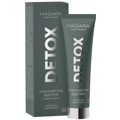 MÁDARA, Giliai valanti detoksikuojanti molio veido kaukė, 60 ml