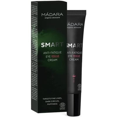 MÁDARA, Nuovargio pėdsakus mažinantis paakių kremas „Smart Antioxidants“, 15 ml