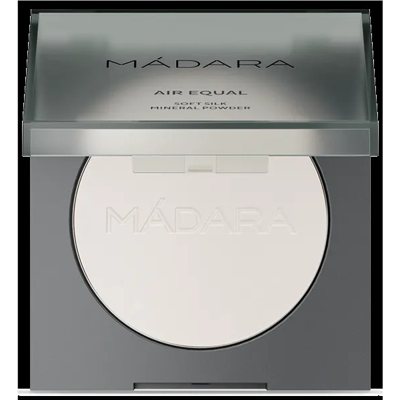 MÁDARA, Švelni šilkinė mineralinė pudra "Air Equal", 0 TRANSLUCENT, 9 g