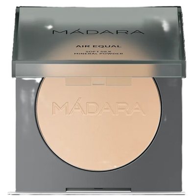 MÁDARA, Švelni šilkinė mineralinė pudra "Air Equal", 1 FAIR, 9 g