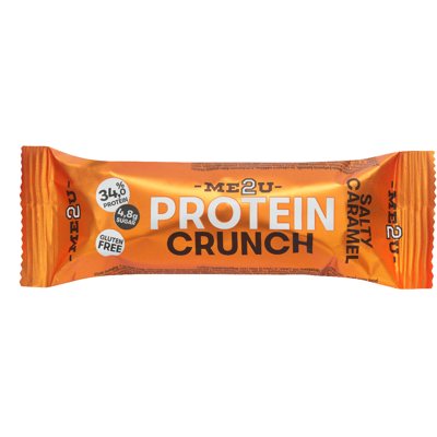 ME2U, Crunch Salty Caramel, proteino batonėlis, 45 g