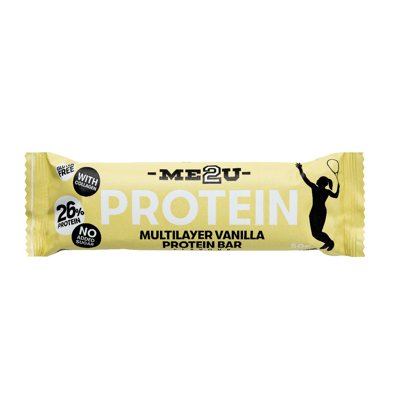 ME2U, Multilayer Vanilla, proteino batonėlis, 50 g