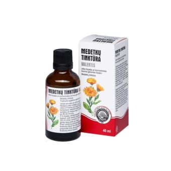 MEDETKŲ TINKTŪRA VALENTIS, odos tirpalas ar koncentratas burnos gleivinės tirpalui, N1, 40 ml