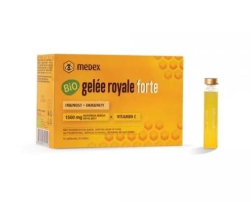 MEDEX maisto papildas BIO GELEE ROYALE FORTE, N, 10 x 9 ml
