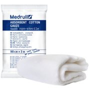 Medicininė marlė, nesterili, MEDRULL x 3 m, 90 cm