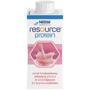 Medicininis braškių skonio gėrimas NESTLE RESOURCE PROTEIN, 4 x 200 ml