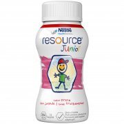 Medicininis braškių skonio gėrimas vaikams NESTLE RESOURCE JUNIOR, 4 x 200 ml