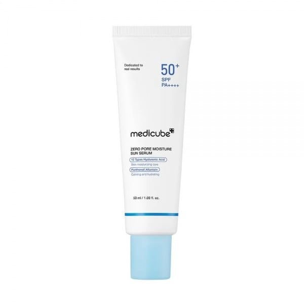 MEDICUBE apsauginis veido serumas ZERO PORE MOISTURE SUN SERUM, SPF50+, 50 ml