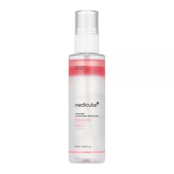 MEDICUBE purškiamas veido serumas PDRN PINK GLUTATHIONE SERUM MIST, 100 ml