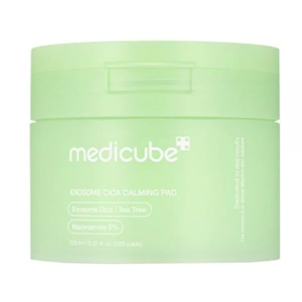 MEDICUBE veido padeliai EXOSOME CICA CALMING PAD, 150 ml, 100 vnt