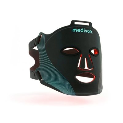 Medivon LED ir infraraudonųjų spindulių šviesos terapijos kaukė veidui Lumi, 1 vnt
