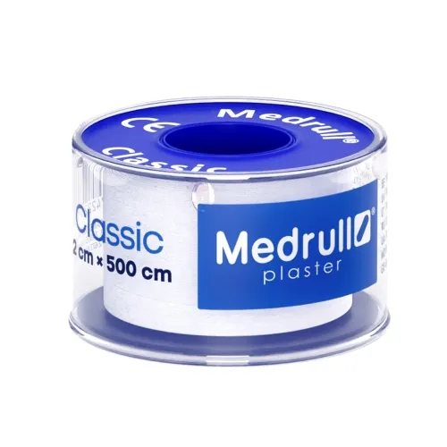 MEDRULL CLASSIC, ruloninis pleistras medžiaginiu pagrindu, 2 x 500 cm