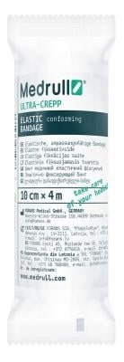 Medrull elastinis fiksuojantis tvarstis Ultra-crepp x 4 m, 10 cm