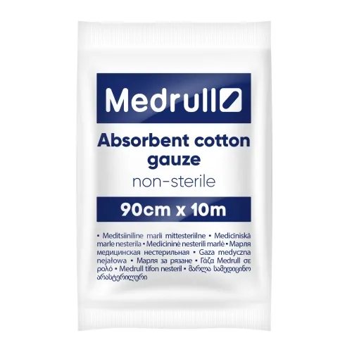 MEDRULL medicininė marlė, x 90 cm, 10 m