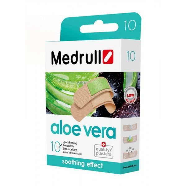 MEDRULL pleistrai ALOE VERA, 10 vnt