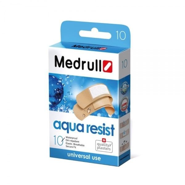 MEDRULL pleistrai AQUA RESIST, 10 vnt