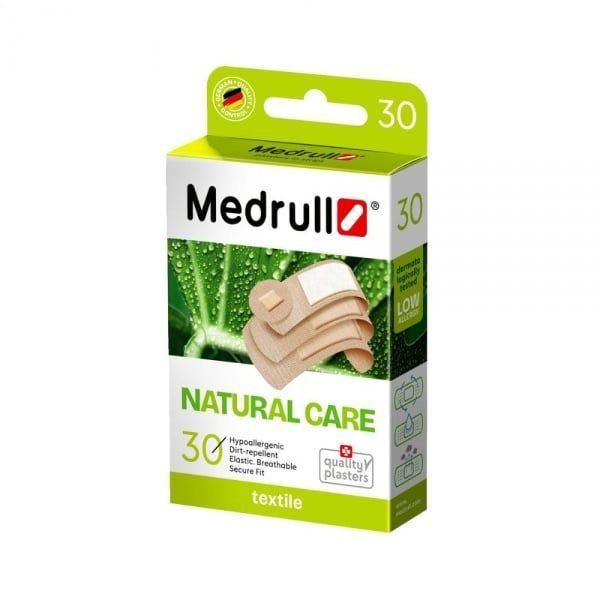 MEDRULL pleistrai NATURAL CARE, 30 vnt