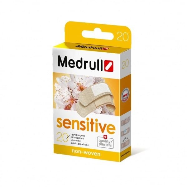 MEDRULL pleistrai SENSITIVE, 20 vnt