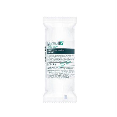 MEDRULL ULTRA-CREPP, elastinis tvarstis, x 6 cm, 4 m