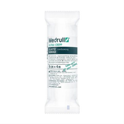 MEDRULL ULTRA-CREPP, elastinis tvarstis, x 8 cm, 4 m