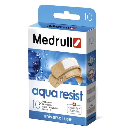 Medrull vandeniui atsparūs pleistrai Aqua Resist, 10 vnt