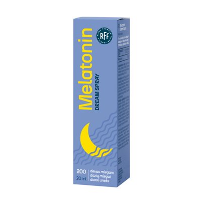MELATONIN DREAM SPRAY, . purškalas, 20 ml