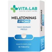 Melatoninas VITA-LAB STRONG, 30 tablečių