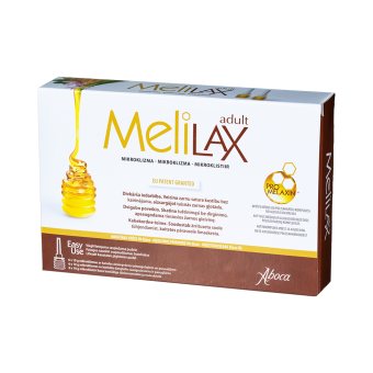 MELILAX mikroklizma ADULT, x 6 vnt., 10 g