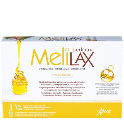 MELILAX PEDIATRIC, mikroklizma, N6, 5 g