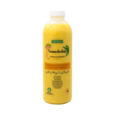 Mėmelio fermentuotas avižų produktas su ciberžole, 1 l