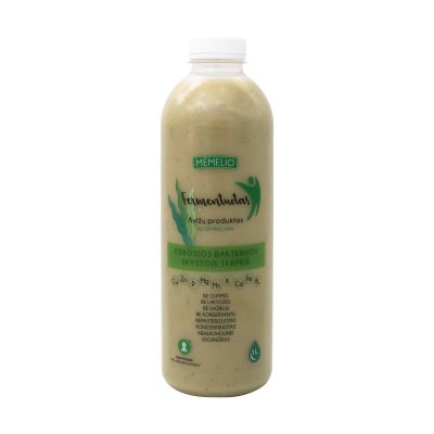 Mėmelio fermentuotas avižų produktas su spirulina, 1 l