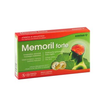 MEMORIL FORTE, 30 kapsulių