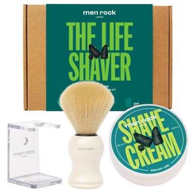 MEN ROCK The Life Shaver Sicilian Lime Skutimosi priemonių rinkinys, 1 vnt