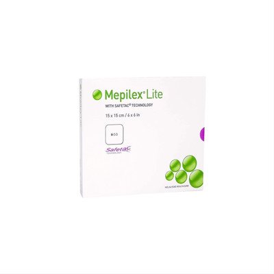 MEPILEX LITE, tvarstis, x 15 cm, silikoninis, 5 vnt., 15 cm