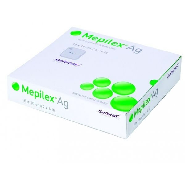 MEPILEX tvarstis AG, x 8,5 cm, 5 vnt., 6 cm