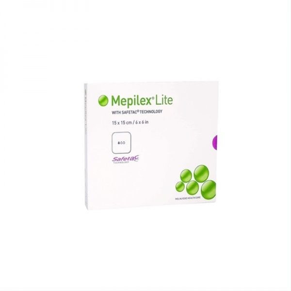 MEPILEX tvarstis LITE, x 15 cm, 5vnt., 15 cm