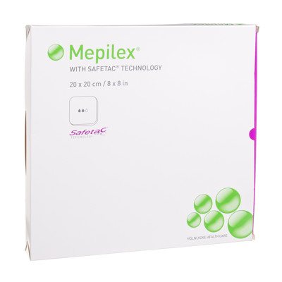 MEPILEX, tvarstis, x 20 cm, silikoninis, 5 vnt., 20 cm